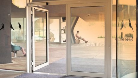 26_imendoors درب شیشه ای اتوماتیک